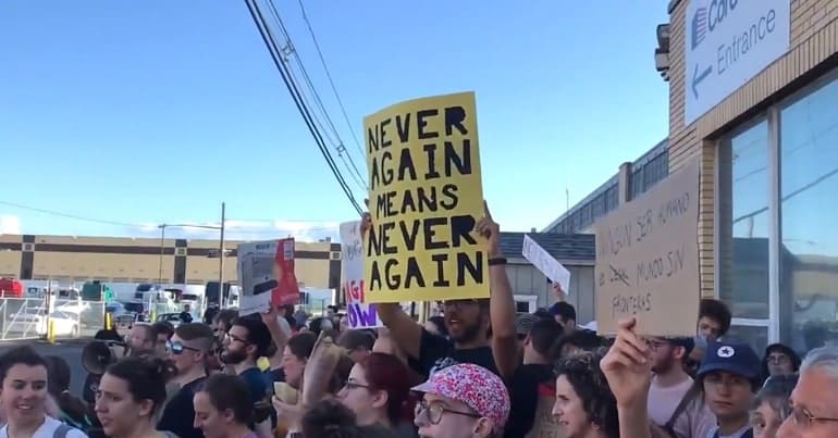 ICE protest