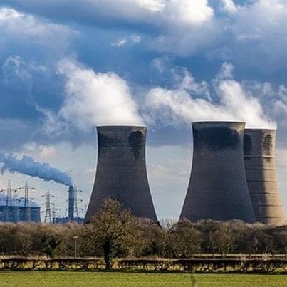 Picture of a power station