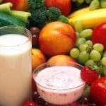 A photo of fruits and vegetables.
