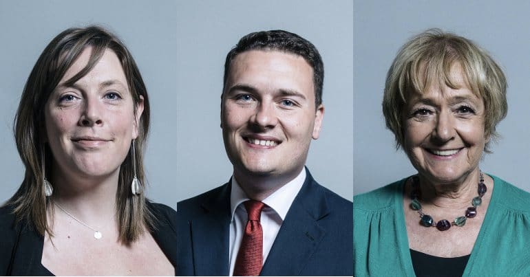 Jess phillips, Wes streeting and Margaret Hodge