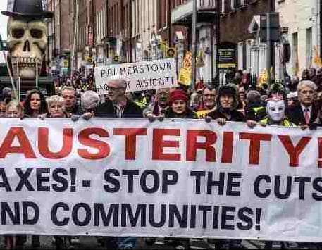 Austerity Protesters.
