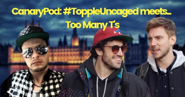 Topple Uncaged meets... Too Many Ts