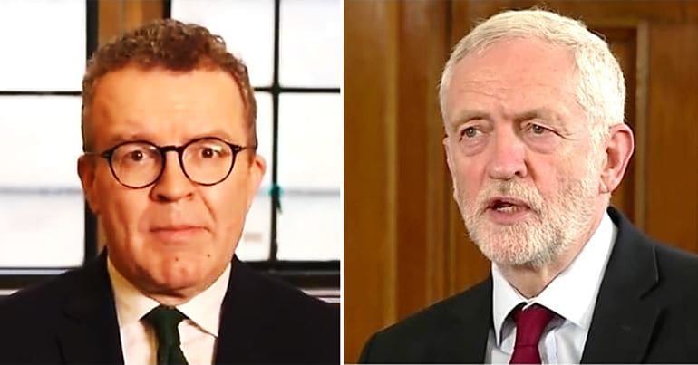 Tom Watson and Jeremy Corbyn