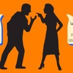 A man and a woman arguing over what the government of national unity should be called
