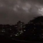 Dark clouds over São Paulo