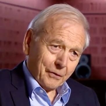John Humphrys and the Today programme logo