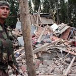 Indian Army officer in Kashmir