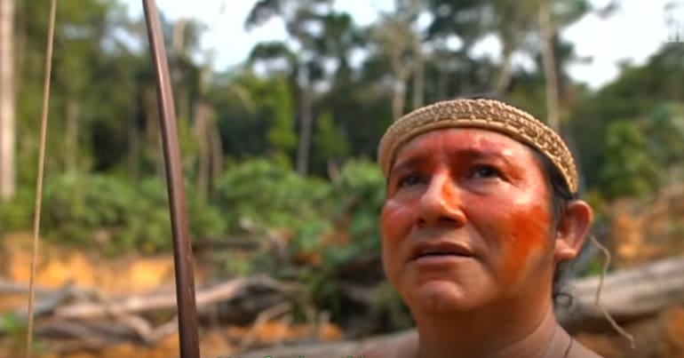 Handech Wakana Mura from the indigenous Mura tribe in Brazil
