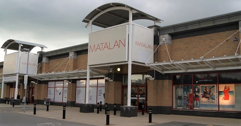 Matalan store in St James Retail Park, North Yorkshire