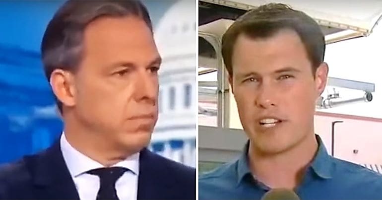 CNN's Jake Tapper and Fox News's Garrett Tenney