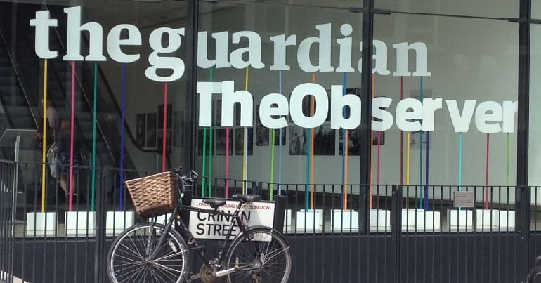 The Guardian offices in London