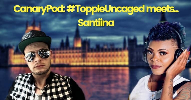 Topple Uncaged meets Santiina