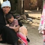 Woman and child in Yemen