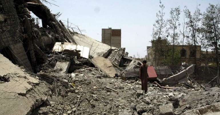 School in Yemen bombed by Saudi forces