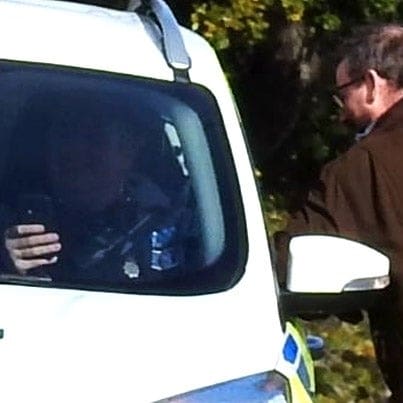 North Wales Police speaking to Lloyd-Ellis