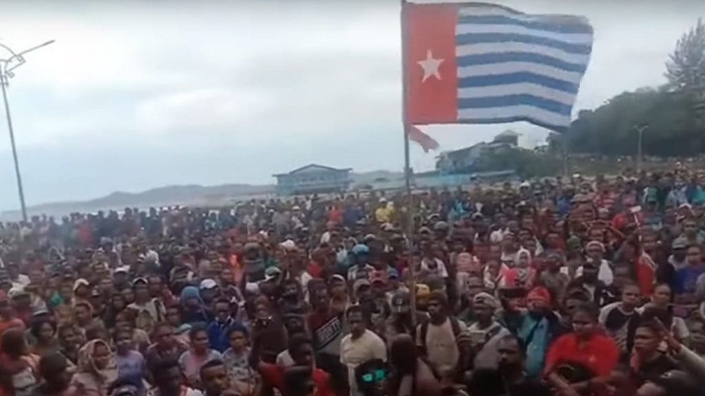 West Papua protesters