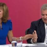 Fiona Bruce and Brandon Lewis on BBC Question Time