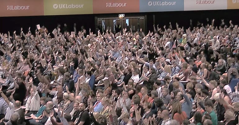 Green New Deal vote at 2019 Labour conference
