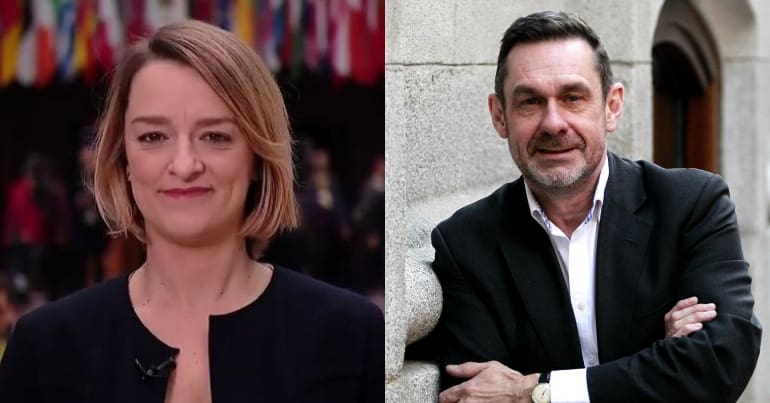 Laura Kuenssberg and Paul Mason