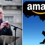 John McDonnell and Amazon logo