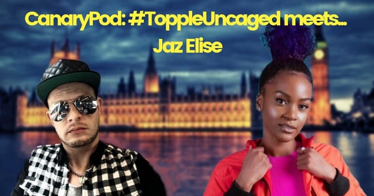 Topple Uncaged meets Jaz Elise