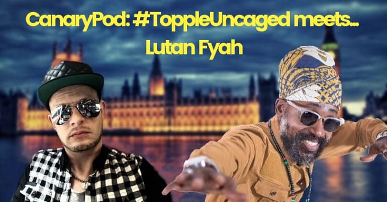 Topple Uncaged meets Lutan Fyah
