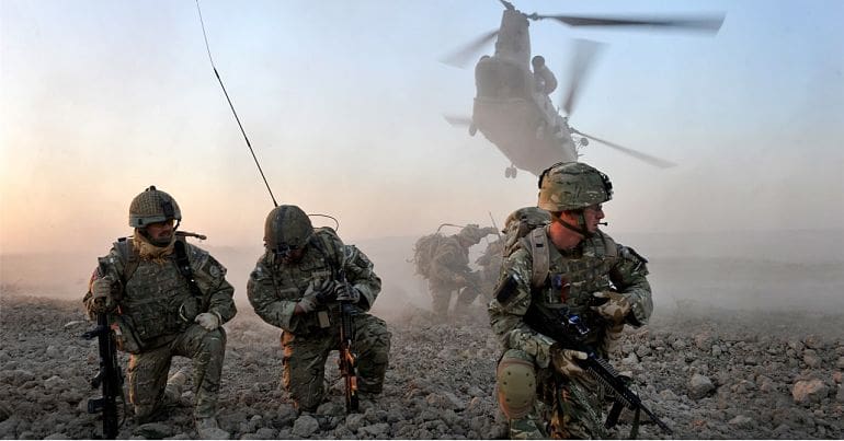 UK Troops in Afghanistan 2010