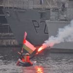 Kayak action at DSEI