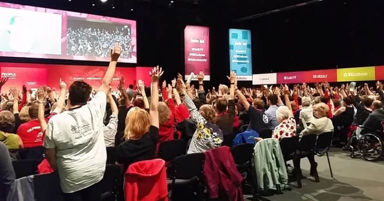 Labour Party conference immigration vote