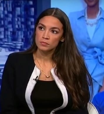 Donald Trump and Alexandria Ocasio-Cortez