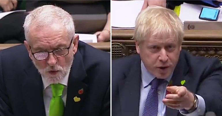 Jeremy Corbyn and Boris Johnson