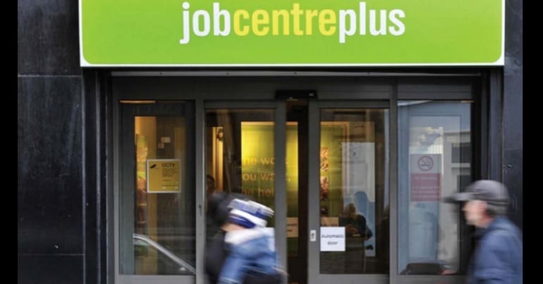 Job centre in the UK