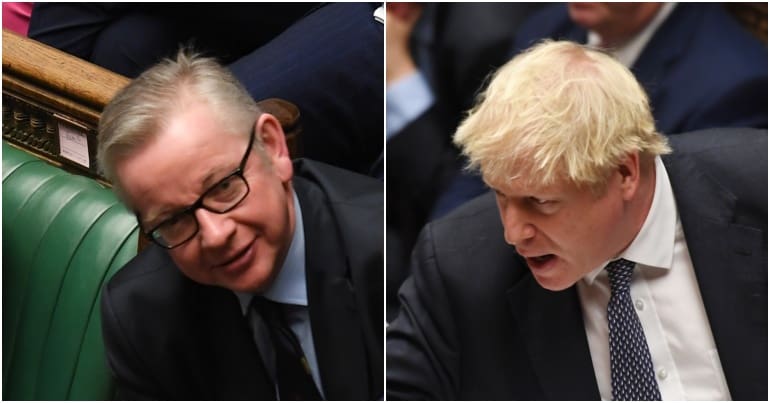 Michael Gove and Boris Johnson