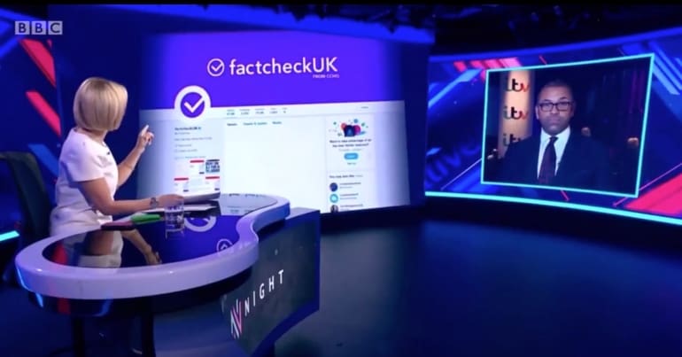 Emily Maitlis on Newsnight