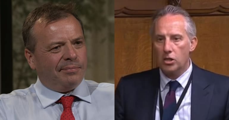 Arron Banks & Ian Paisley