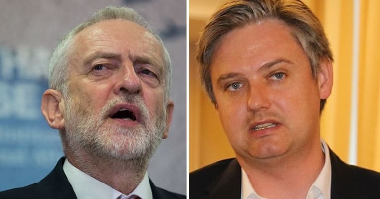 Jeremy Corbyn and John Woodcock