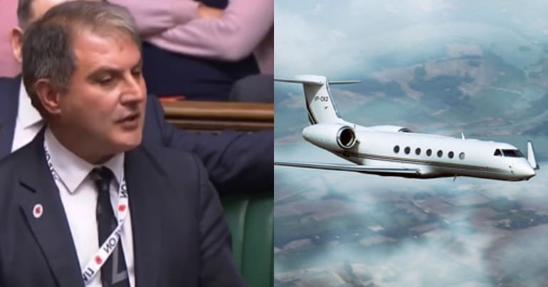 Jack Lopresti and a private jet