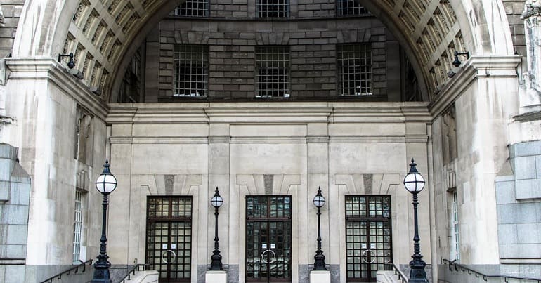MI5 headquarters in London