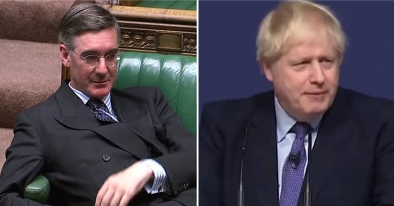 Jacob Rees-Mogg, Boris Johnson