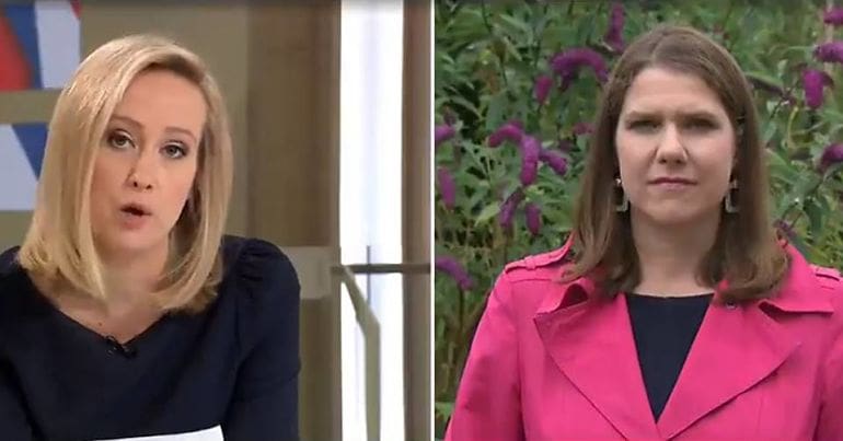 Sophy Ridge and Jo Swinson