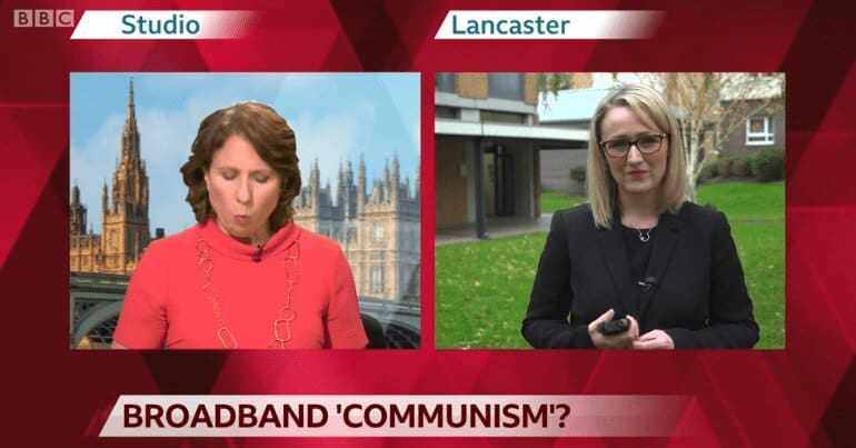 Jo Coburn and Rebecca Long Bailey