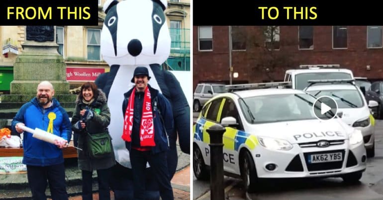 Percy Q'Ted gets arrested