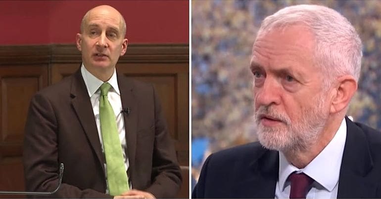 Andrew Adonis and Jeremy Corbyn