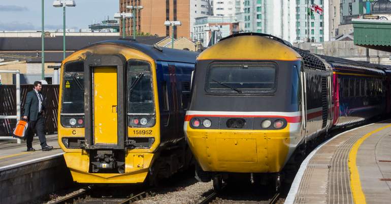 British Rail trains