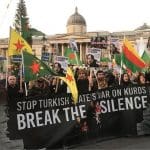 Protest against Turkish invasion