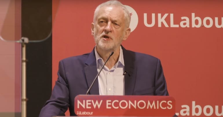 Jeremy Corbyn speech on New Economics