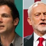 Justin Schlosberg and Jeremy Corbyn