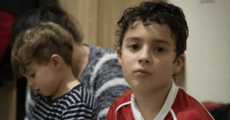 Children in temporary accomodation