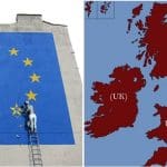 EU Flag Ireland & UK