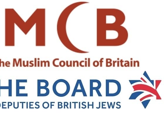 Muslim_Council_of_Britain_logo and Board of Deputies logo